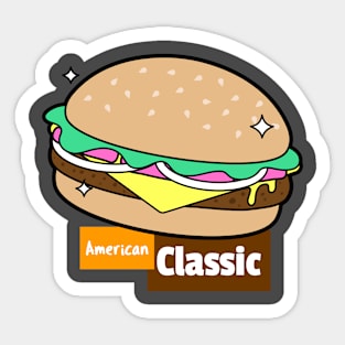 American Classic Sticker